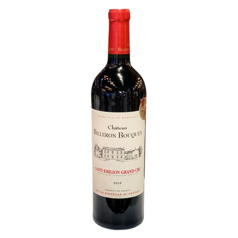 Chateau Billeron Bouquey Saint Emilion Grand Cru 75cl - BMMI Shops same day alcohol home delivery