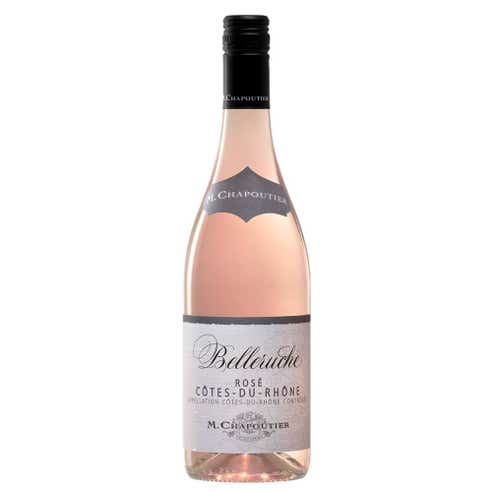 M.Chapoutier Cotes Du Rhone Belleruche Rose 75cl - BMMI Shops same day alcohol home delivery