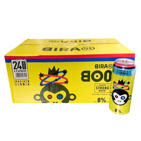 Bira 91 Boom Strong Cans 50cl [24 Pack] - BMMI Shops same day alcohol home delivery