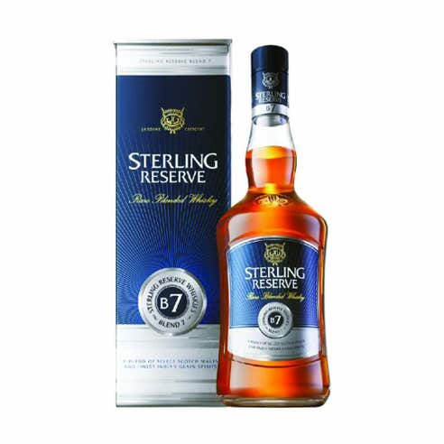 Sterling Reserve B7 Blended Whisky 37.5cl - BMMI Shops same day alcohol home delivery