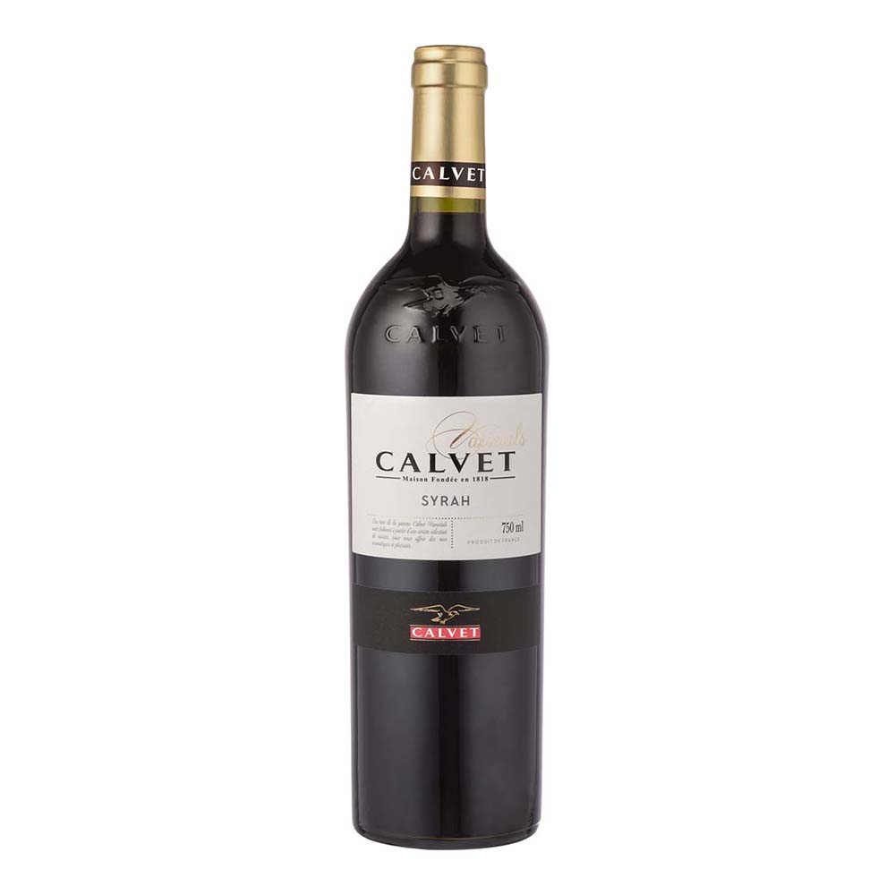 Calvet Varietals Syrah 75cl - BMMI Shops same day alcohol home delivery