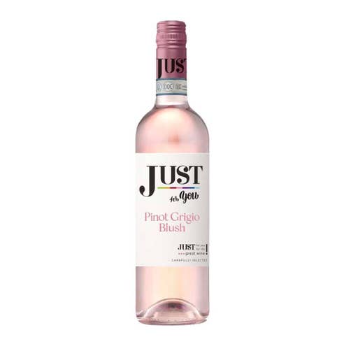 Just Pinot Grigio Blush 75cl - BMMI Shops same day alcohol home delivery