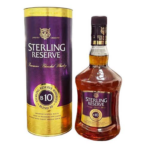 Sterling Reserve B10 Blended Whisky 75cl - BMMI Shops same day alcohol home delivery