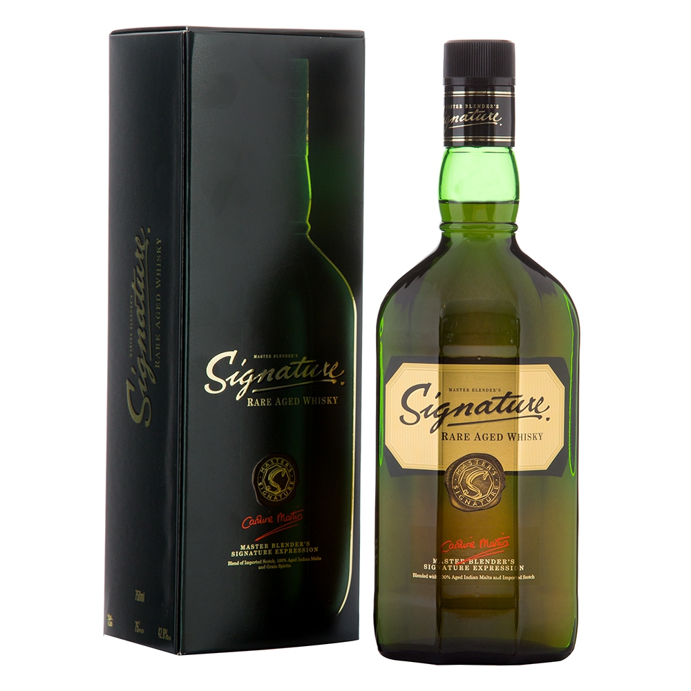 Signature Rare Whisky Gbx 75cl - BMMI Shops same day alcohol home delivery