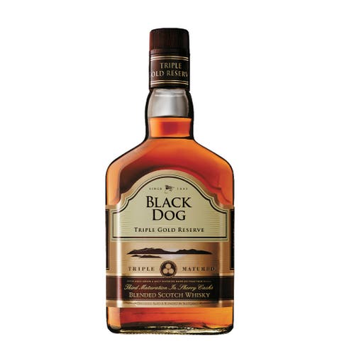 Black Dog Triple Gold Reserve 75cl - BMMI Shops same day alcohol home delivery