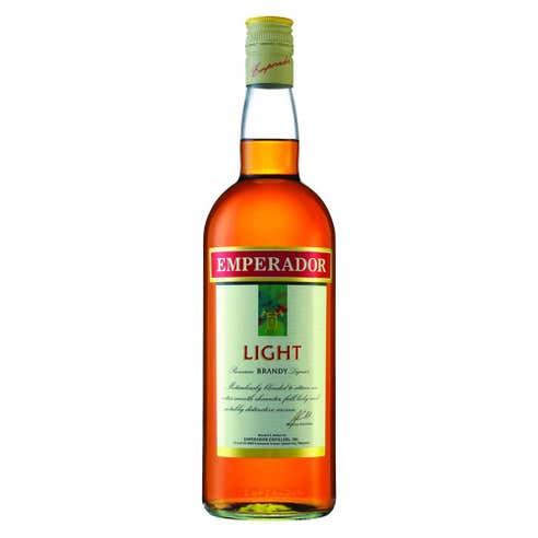 Emperador Light Brandy 1L - BMMI Shops same day alcohol home delivery