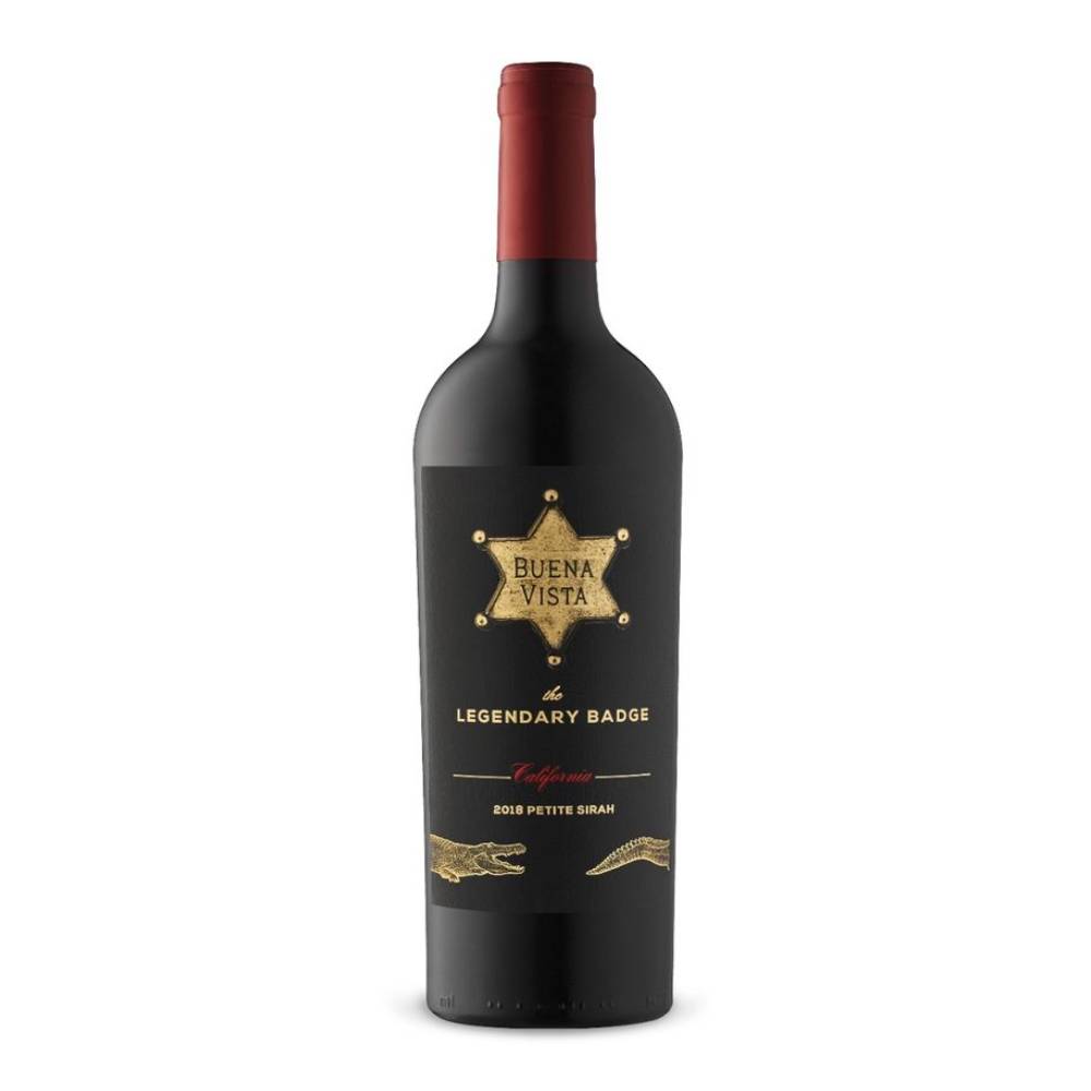 Buena Vista The Legendary Badge Petite Sirah 75cl, Wine