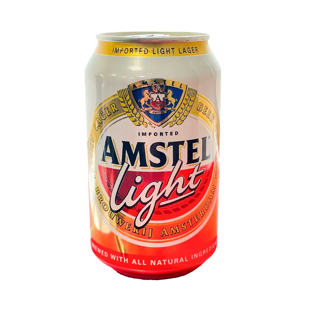 Amstel Light Cans 33cl [24 Pack] Refreshing Dutch Light