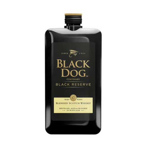 Black Dog Centenary Black Reserve Blended Scotch Whisky 18cl - BMMI Shops same day alcohol home delivery