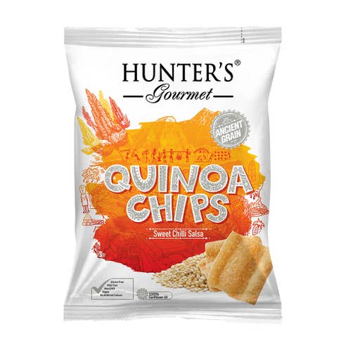 Hunter's Gourmet Quinoa Chips - Sweet Chilli Salsa 75g - BMMI Shops same day alcohol home delivery