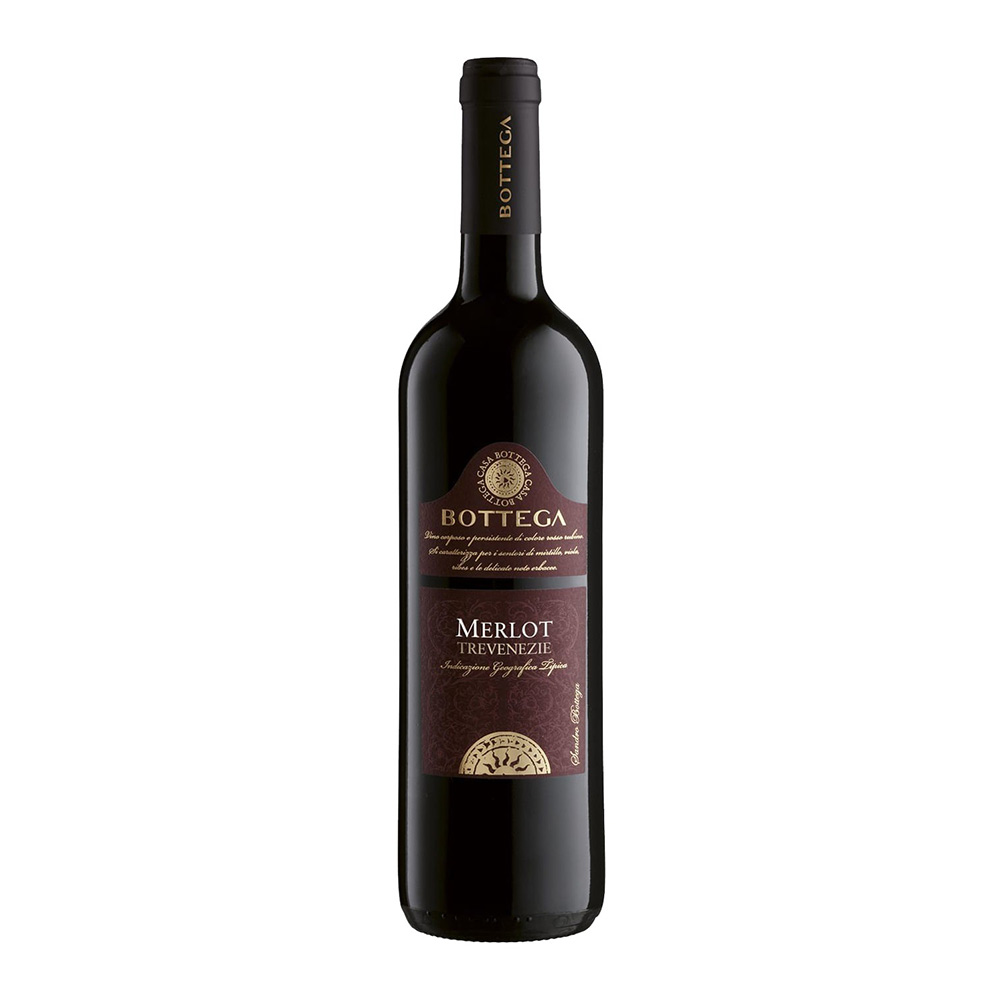 Bottega Merlot IGT Trevenezie 75cl - BMMI Shops same day alcohol home delivery