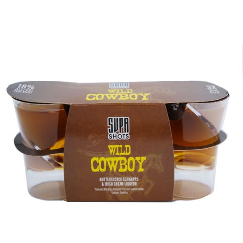 Supa Shots Wild Cowboy 3cl [3 Pack] - BMMI Shops same day alcohol home delivery
