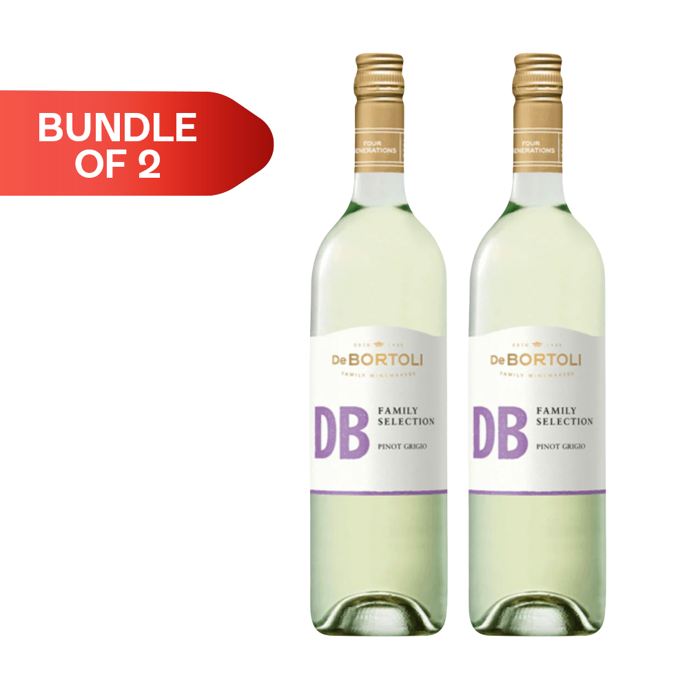De Bortoli Family Selection Pinot Grigio 75cl [2 Pack] [Bundle Pack]
