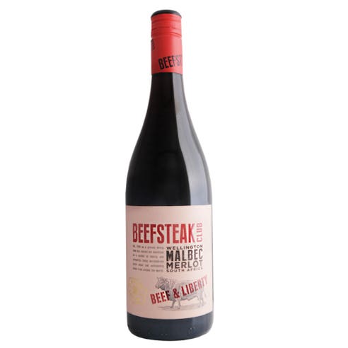 Beefsteak club Malbec Merlot Braai Edition 75cl - BMMI Shops same day alcohol home delivery