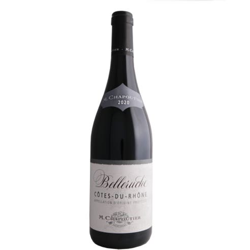 M.Chapoutier Cotes-Du-Rhone Belleruche Rouge 37.5cl - BMMI Shops same day alcohol home delivery