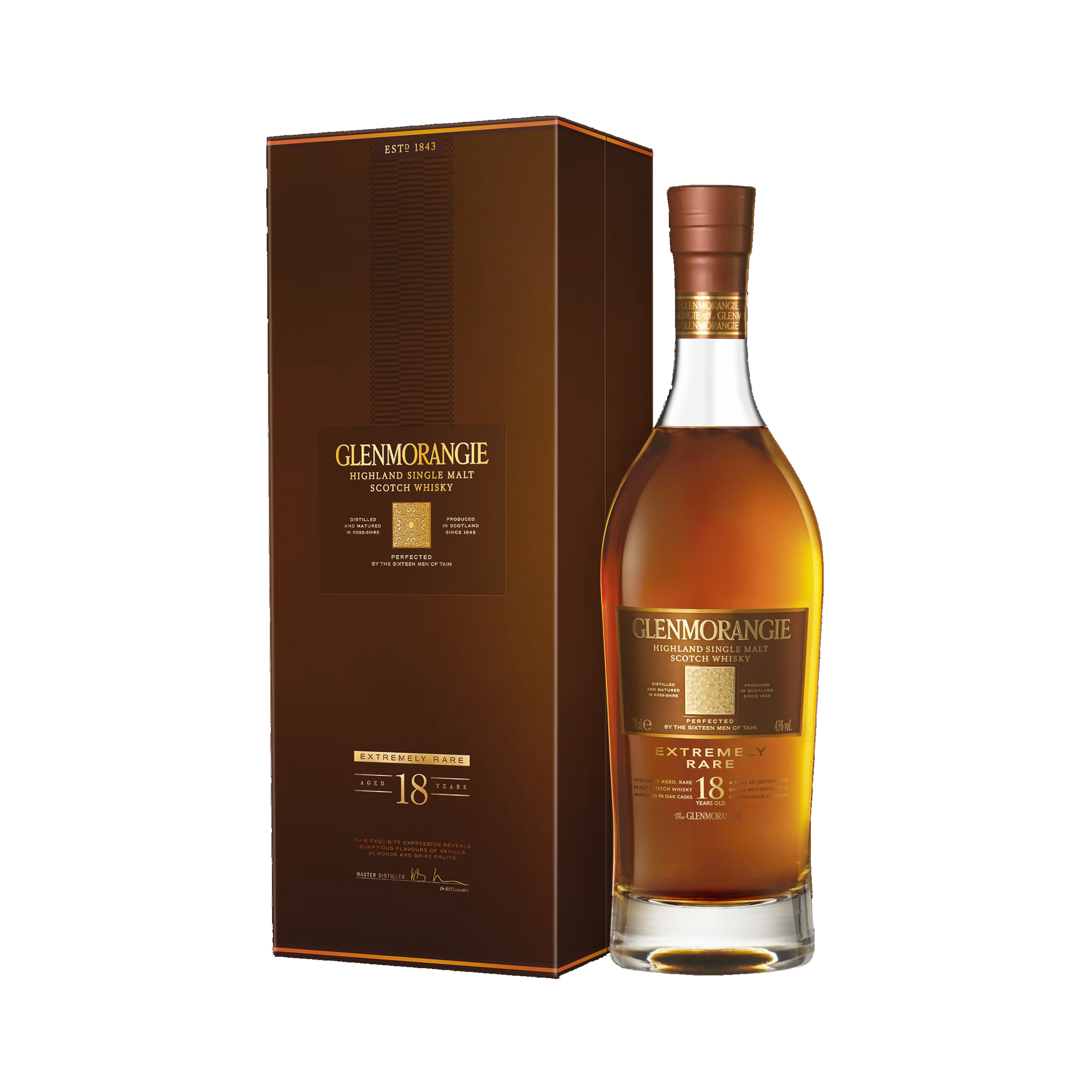 Glenmorangie 18 Years Old Whisky 70cl, Spirits – BMMI Shops same day alcohol home delivery