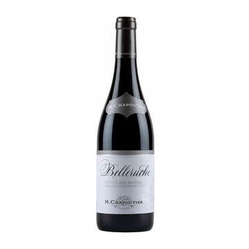 M.Chapoutier Cotes-Du-Rhone Belleruche Rouge 75cl - BMMI Shops same day alcohol home delivery