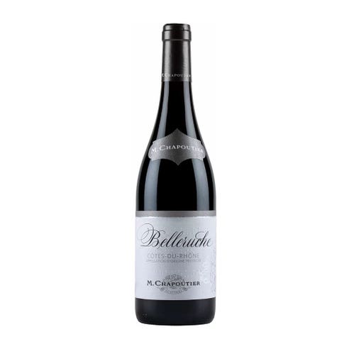 M.Chapoutier Cotes-Du-Rhone Belleruche Rouge 75cl - BMMI Shops same day alcohol home delivery