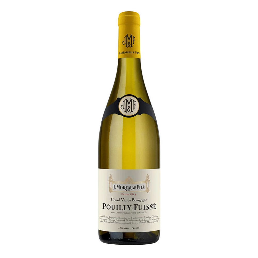 J.Moreau & Fils Pouilly Fuisse 75cl - BMMI Shops same day alcohol home delivery