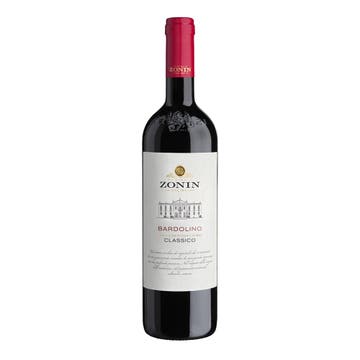 Zonin Bardolino Classico Doc 75cl - BMMI Shops same day alcohol home delivery