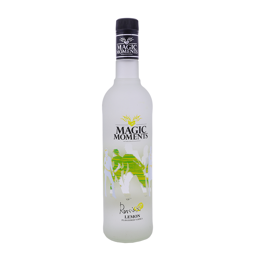 Magic Moments Remix Lemon Flavoured Vodka 75cl - BMMI Shops same day alcohol home delivery