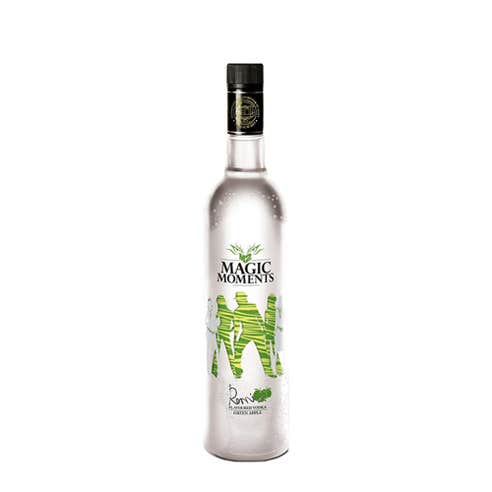 Magic Moments Remix Green Apple Flavoured Vodka 1L - BMMI Shops same day alcohol home delivery