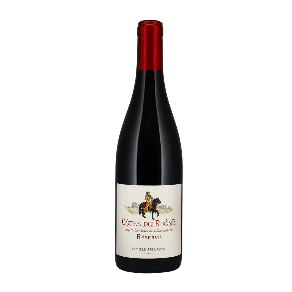 JM Cazes Cote Du Rhone Aoc Reserve 75cl - BMMI Shops same day alcohol home delivery
