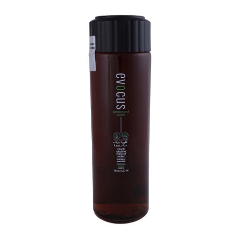 Evocus Black Alkaline Mineral Water 750ml - BMMI Shops same day alcohol home delivery