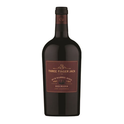 3 Finger Jack Rum Barrel Aged Red Blend 75cl - BMMI Shops same day alcohol home delivery