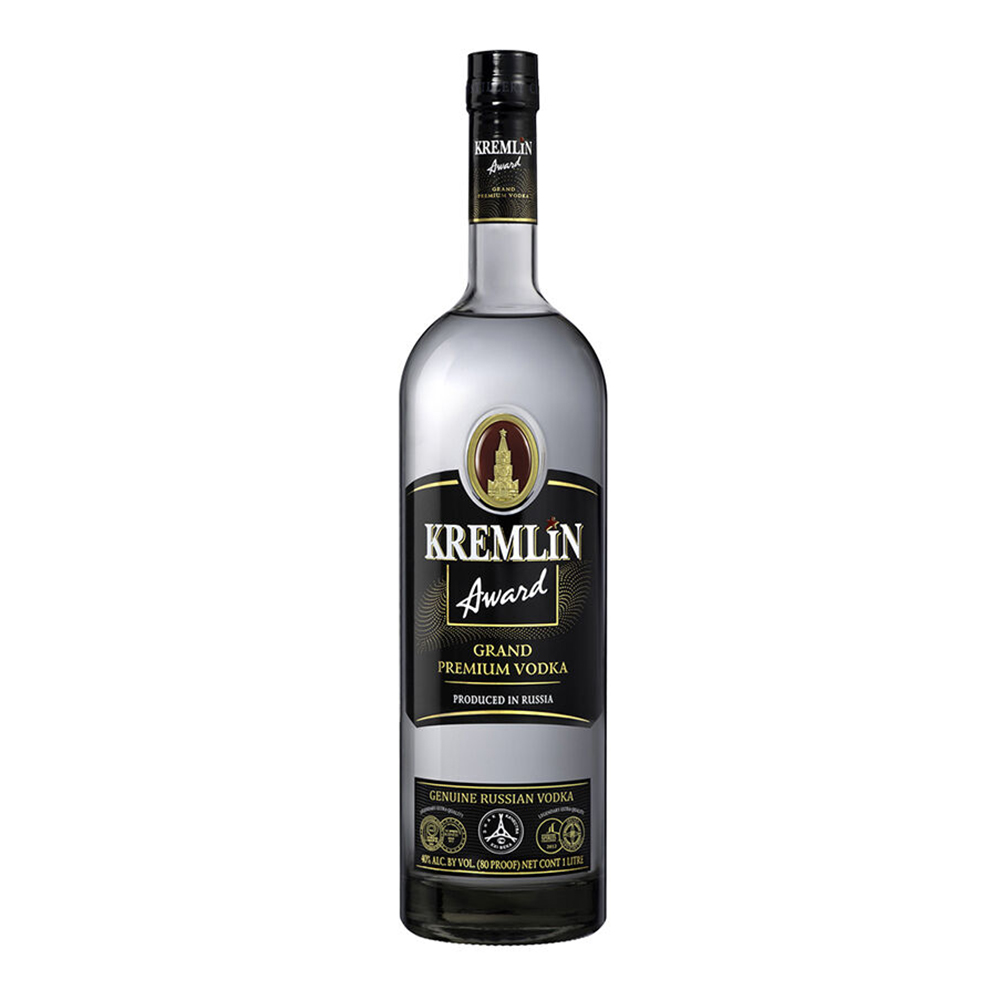 Kremlin Award Premium Vodka 1L - BMMI Shops same day alcohol home delivery