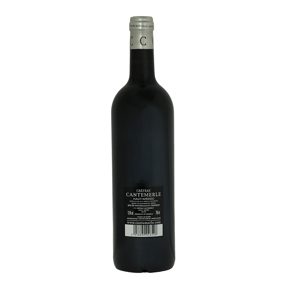 Chateau Cantemerle Haut Medoc Grand Cru Classe 75cl back image