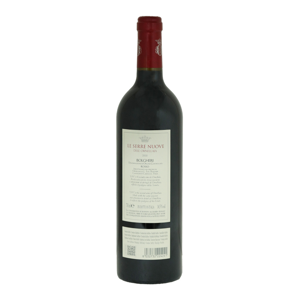 Le Serre Nuove Dell' Ornellaia 75cl back image
