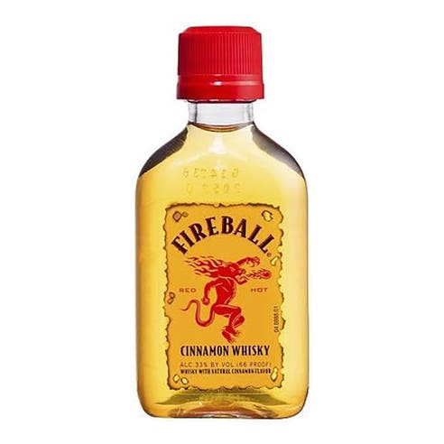 Fireball Cinnamon Whisky Mini 5cl - BMMI Shops same day alcohol home delivery