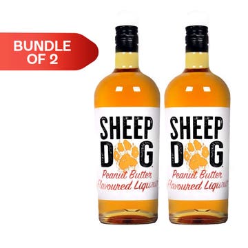 Sheep Dog Peanut Butter Whiskey Liqueur 75cl [2 Pack] [Bundle Pack]