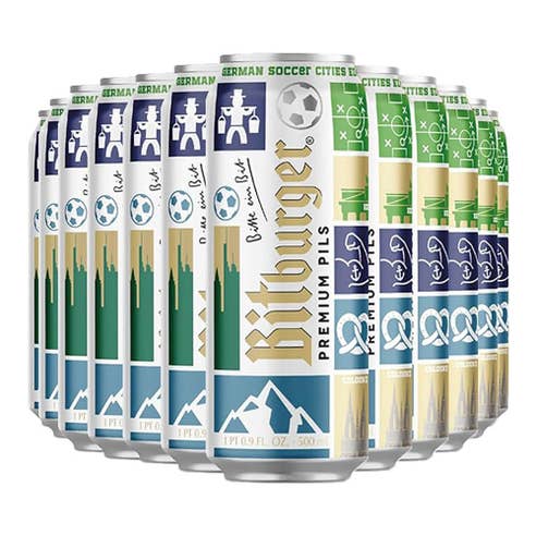 Bitburger Euro Edition Can 50clx24 - BMMI Shops same day alcohol home delivery