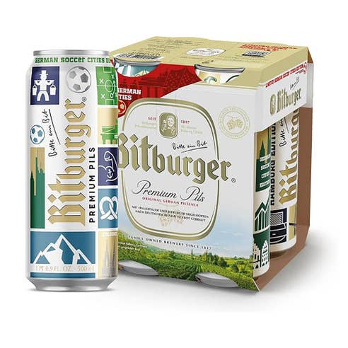 Bitburger Euro Edition Can 50clx6 - BMMI Shops same day alcohol home delivery