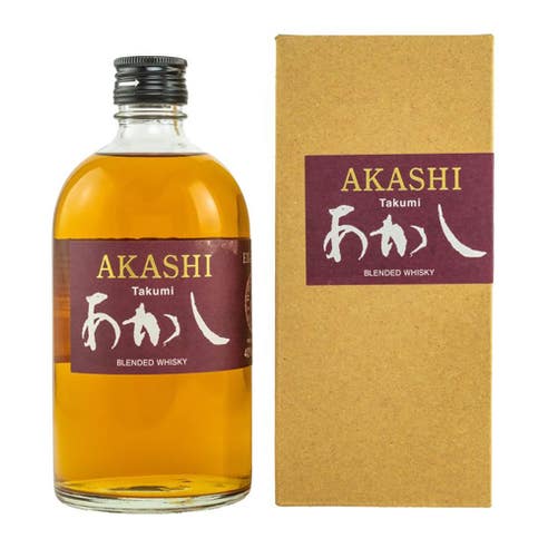 Akashi Takumi Whisky 50cl - BMMI Shops same day alcohol home delivery