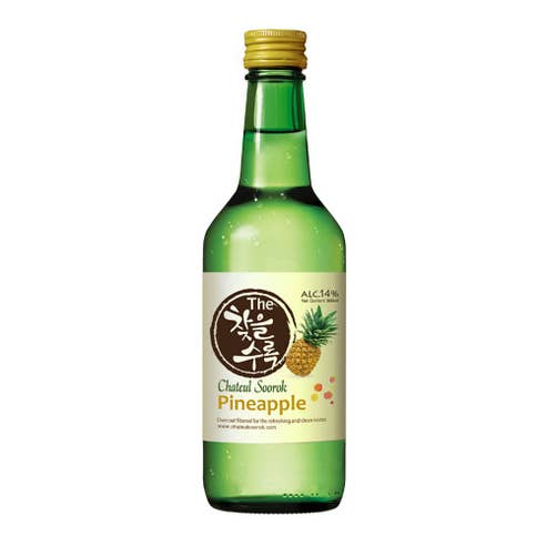 Chateul Soorok Pineapple SojuÂ 36cl - BMMI Shops same day alcohol home delivery