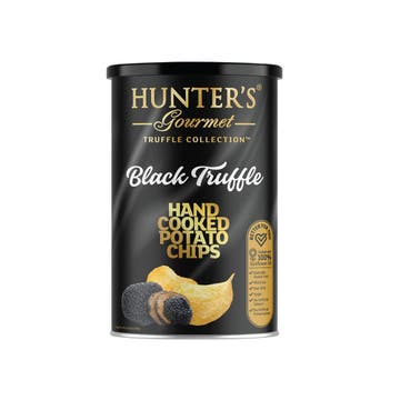 Hunter's Gourmet Black Truffle Hand Cooked Potato Chips 150g - BMMI Shops same day alcohol home delivery