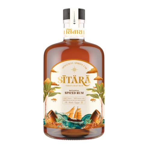 Sitara Spiced Rum 75cl - BMMI Shops same day alcohol home delivery