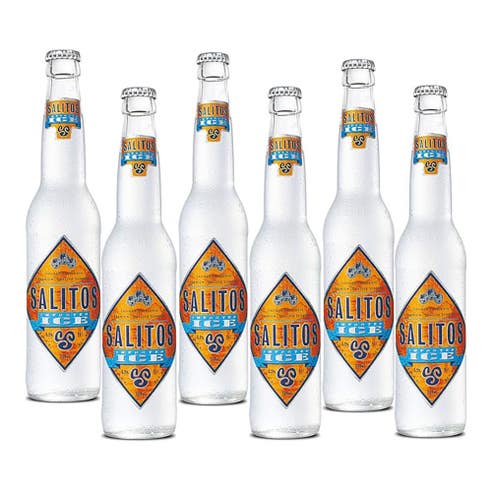 Salitos Ice Tequila Beer Bottle 33clx6 - BMMI Shops same day alcohol home delivery