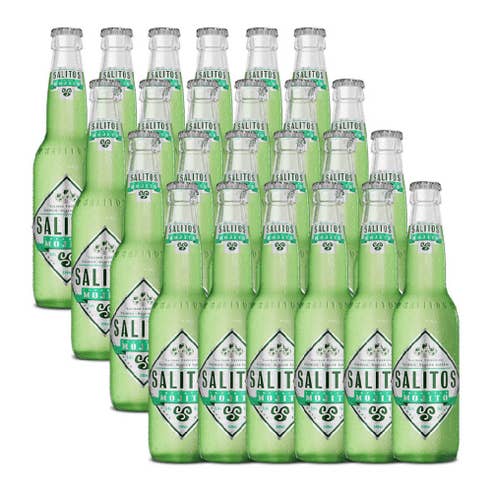 Salitos Mojito Bottle 33clx24 - BMMI Shops same day alcohol home delivery