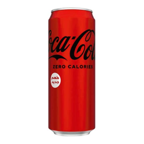 Coke Zero Sleek Can 330ml - BMMI Shops same day alcohol home delivery