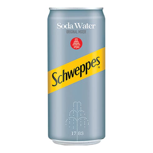Schweppes Soda Water 250ml - BMMI Shops same day alcohol home delivery