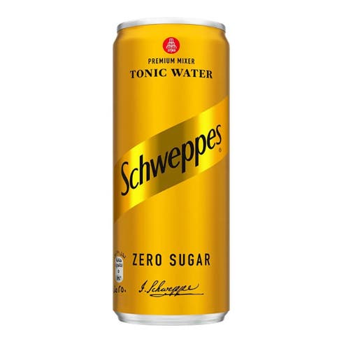 Schweppes Zero Tonic 253ml - BMMI Shops same day alcohol home delivery