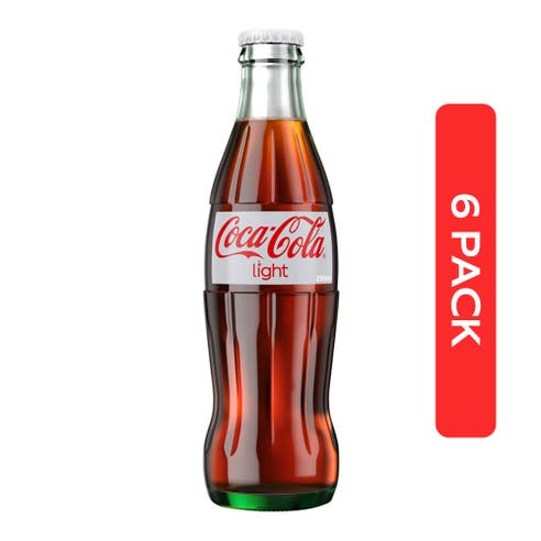 Coke Light Nrb 290ml [6 Pack] - BMMI Shops same day alcohol home delivery
