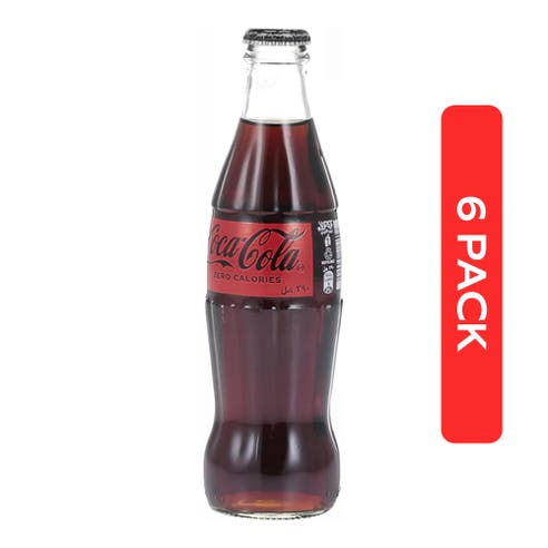 Coke Zero Nrb 290ml [6 Pack] - BMMI Shops same day alcohol home delivery