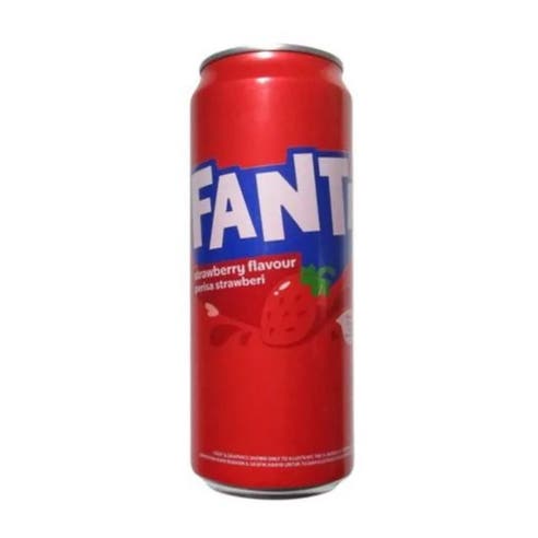 Fanta Strawberry Sleek Can 330ml - BMMI Shops same day alcohol home delivery