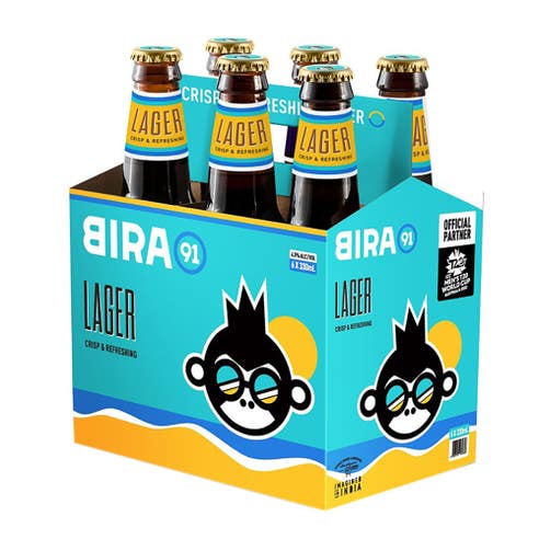 Bira 91 Blonde Summer Lager Bottles 33cl [6 Pack] - BMMI Shops same day alcohol home delivery