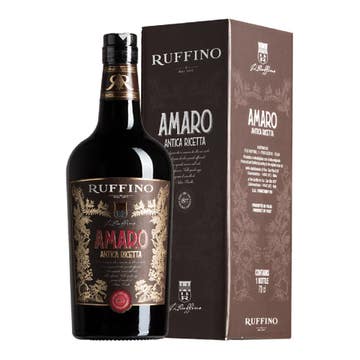 Ruffino Amaro Antica Ricetta 70cl - BMMI Shops same day alcohol home delivery